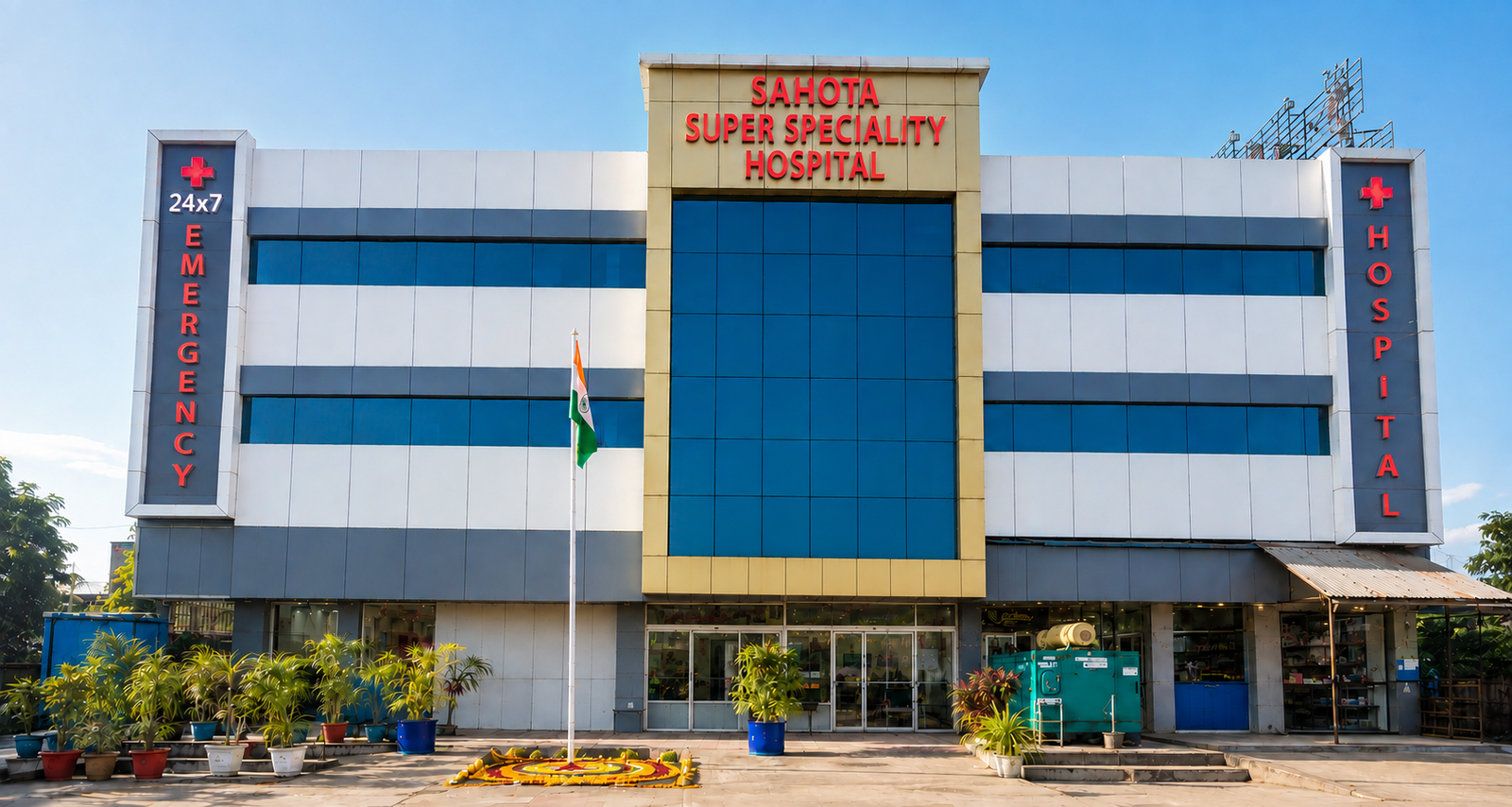 Sahota Super Speciality Hospital Multi-Storey Facility